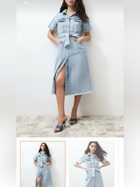 Denim Maxi Dress